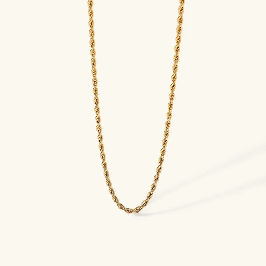 [Royal&Vicky]Calle Seilketten-Halskette in Gold