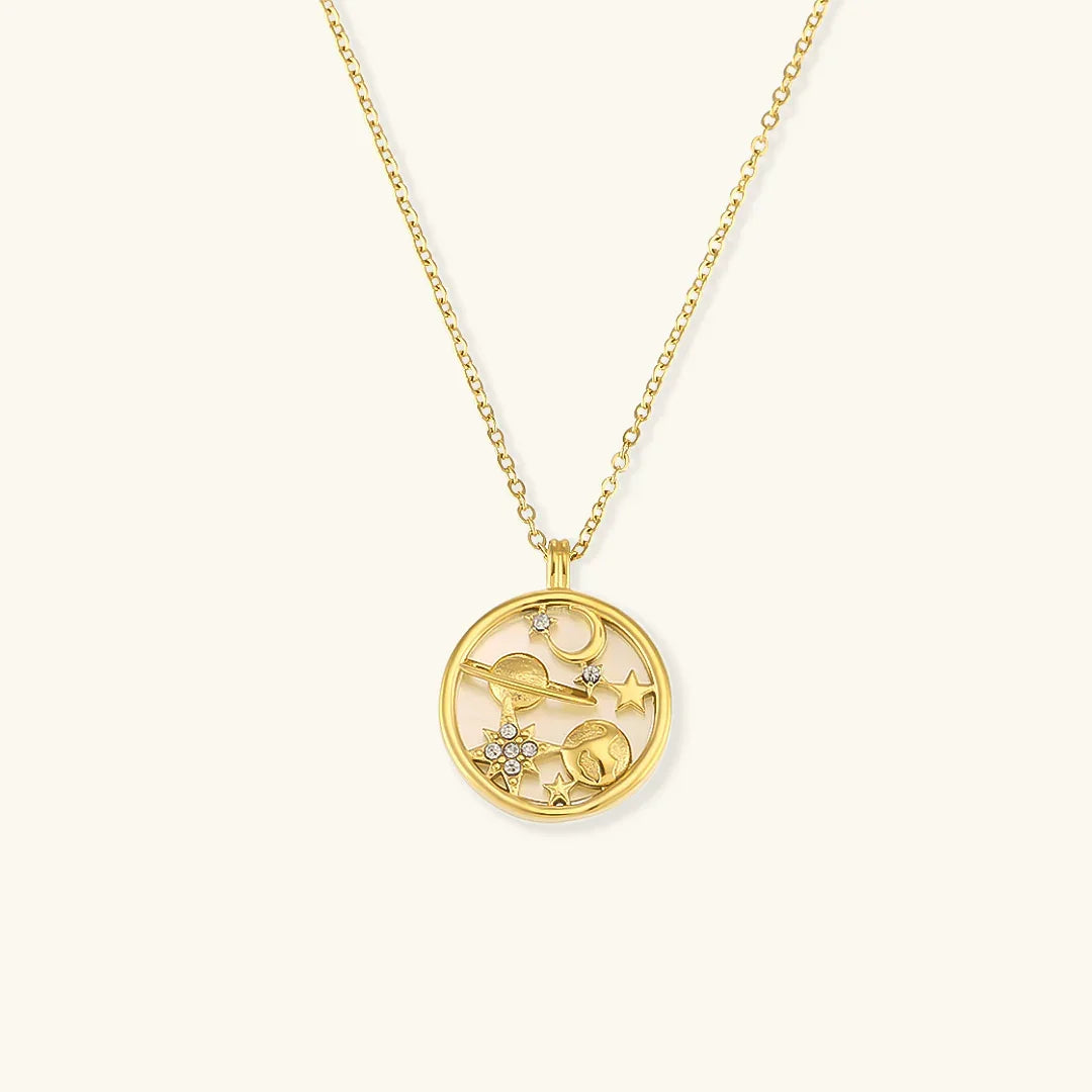 [Royal&Vicky]Constance Goldhalskette