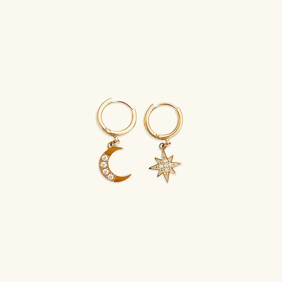 [Royal&Vicky]Cosmia Goldohrringe