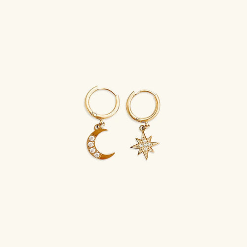[Royal&Vicky]Cosmia Goldohrringe