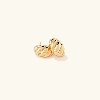 [Royal&Vicky]クロワッサンハギーピアス