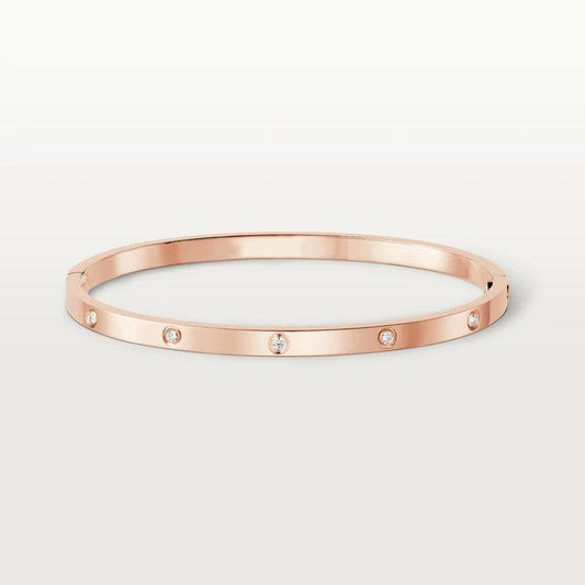 [LUXE]LIEBE ARMBAND 3,65MM 10 DIAMANTEN