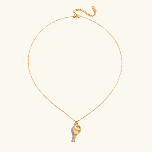 [Royal&Vicky]Aces Gold Tennis-Anhänger
