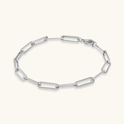{"[Royal&Vicky]Eloise Gold Paperclip Bracelet"}