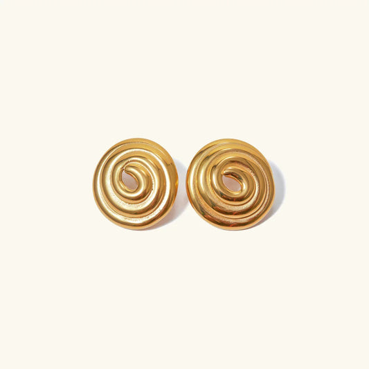 [Royal&Vicky]Eliah Gold Ohrringe