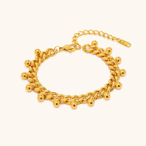 [Royal&Vicky]フェリシティ ゴールドチェーンブレスレット