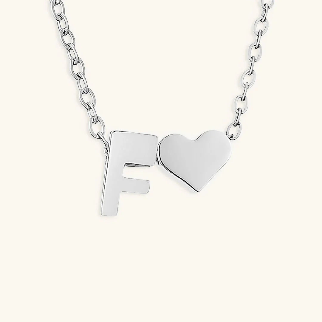 [Royal&Vicky]Ria Initial Letter Gold Necklace