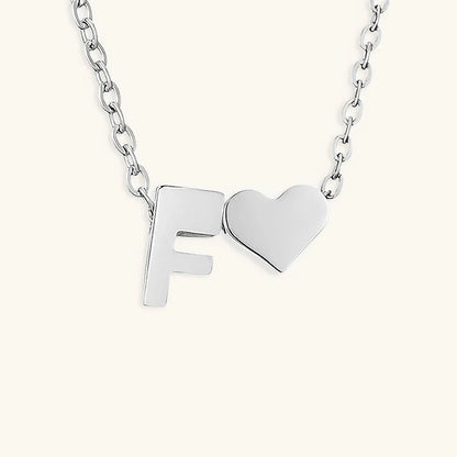 [Royal&Vicky]Ria Initial Letter Gold Necklace
