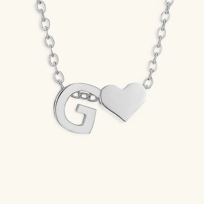 [Royal&Vicky]Ria Initial Letter Gold Necklace