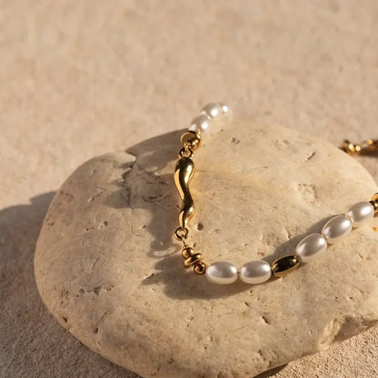 [Royal&Vicky]Celina Süßwasserperlenarmband