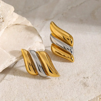 [Royal&Vicky]Vera Gold Earrings