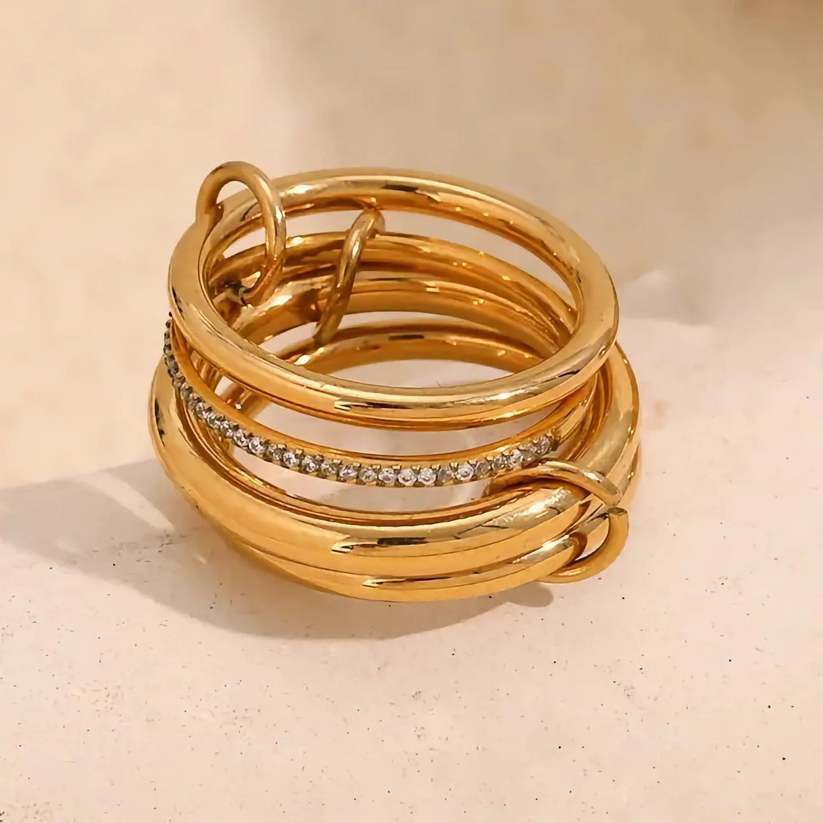 [Royal&Vicky]Diamantring Christabel Set