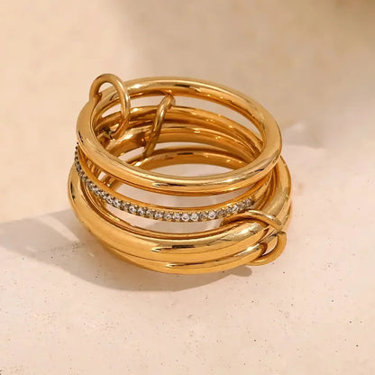 [Royal&Vicky]Diamantring Christabel Set