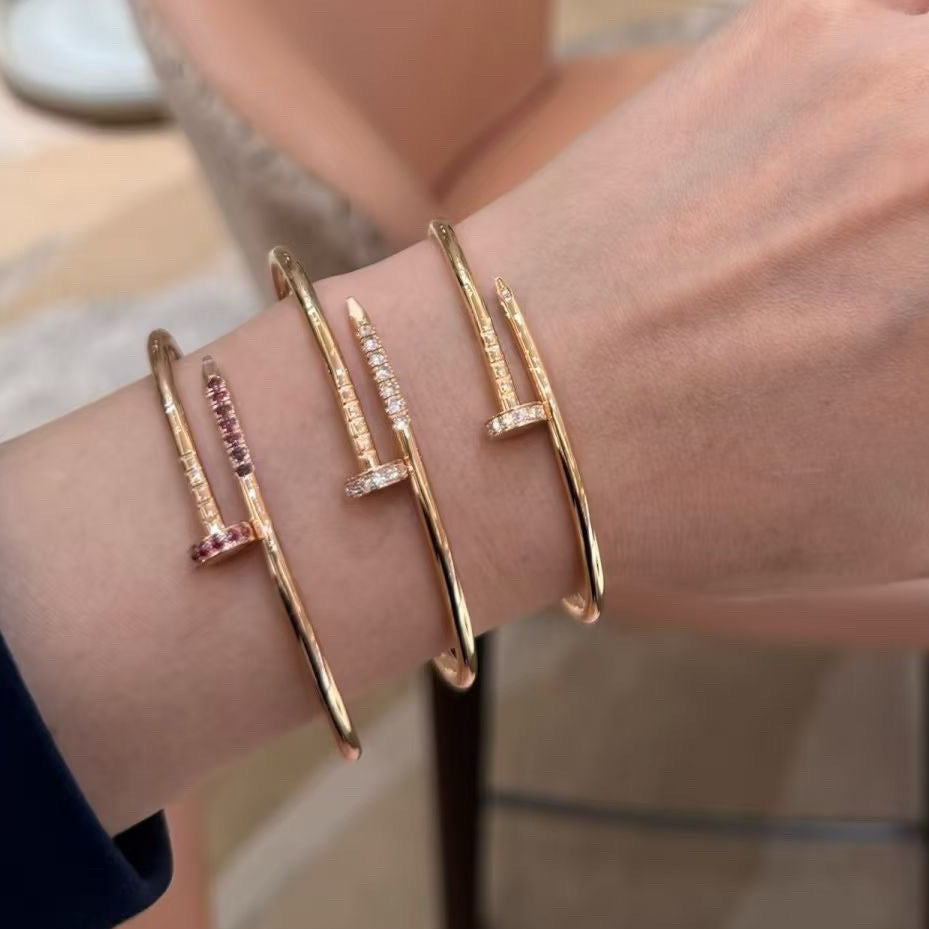 [Royal&Vicky]JUSTE BRACELET 2.5MM DIAMONDS NEW