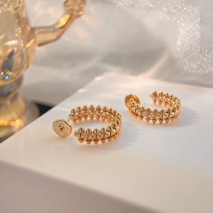 [ROYAL]CLASH SMALL HOOP EARRINGS