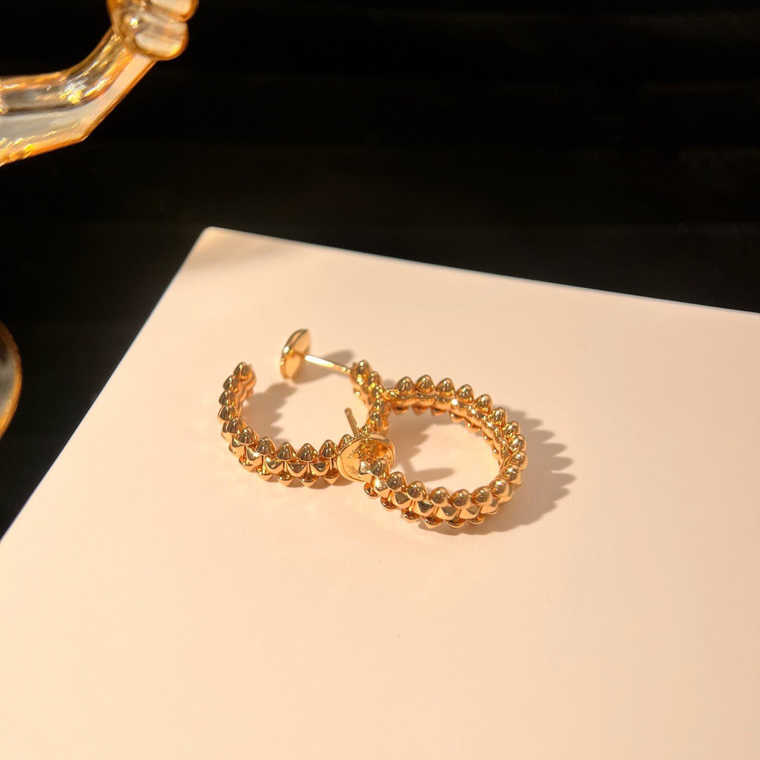 [ROYAL]CLASH SMALL HOOP EARRINGS