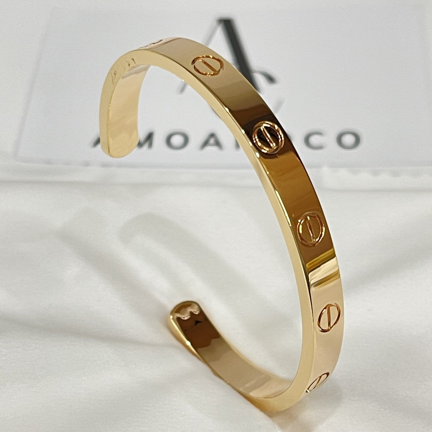 [ROYAL]LOVE BRACELET 6.1MM OPEN CUFF