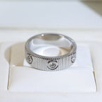 [Royal&Vicky]LOVE 6.5MM UNLIMITED RING, 6 DIAMONDS