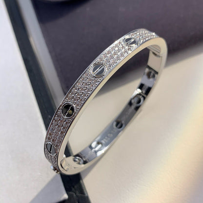 [Royal]LOVE BRACELET 6.1MM DIAMOND-PAVED CERAMIC