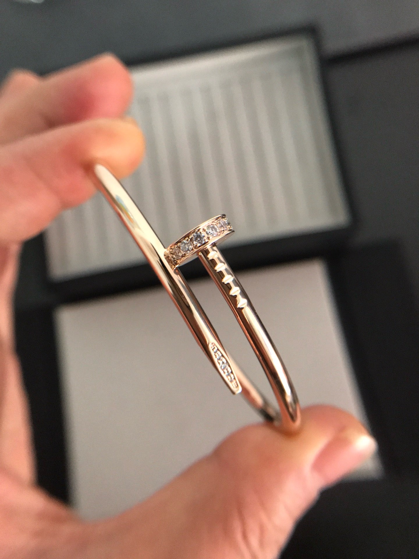 [LUXE]JUSTE ブレスレット 3.5MM ダイヤモンド