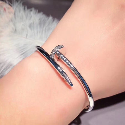 [LUXE]JUSTE ARMBAND 3,5 MM DIAMANTEN