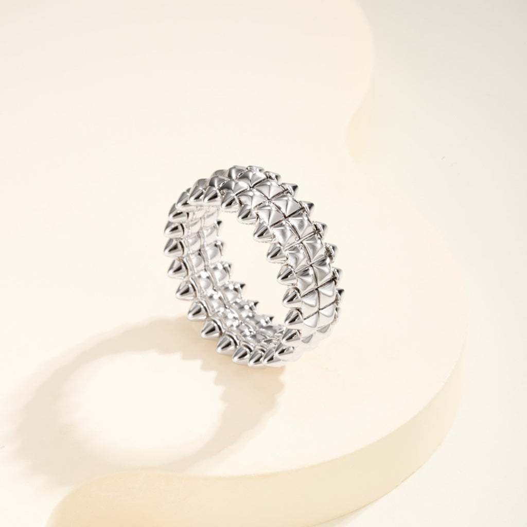 [Royal&Vicky]CLASH 9.2MM DOUBLE ROW RING