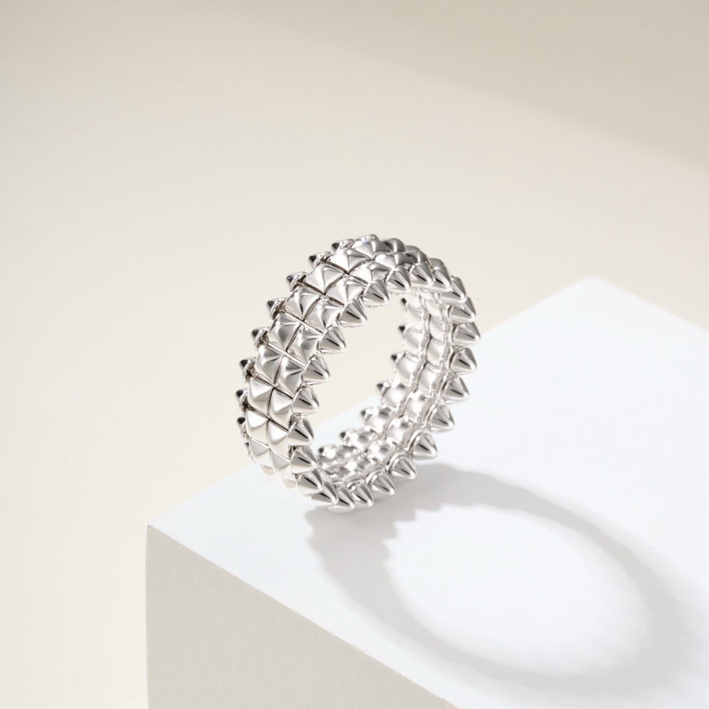 [Royal&Vicky]CLASH 9.2MM DOUBLE ROW RING