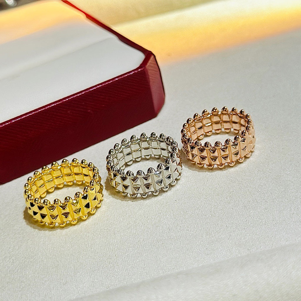 [Royal&Vicky]CLASH 9.2MM DOUBLE ROW RING
