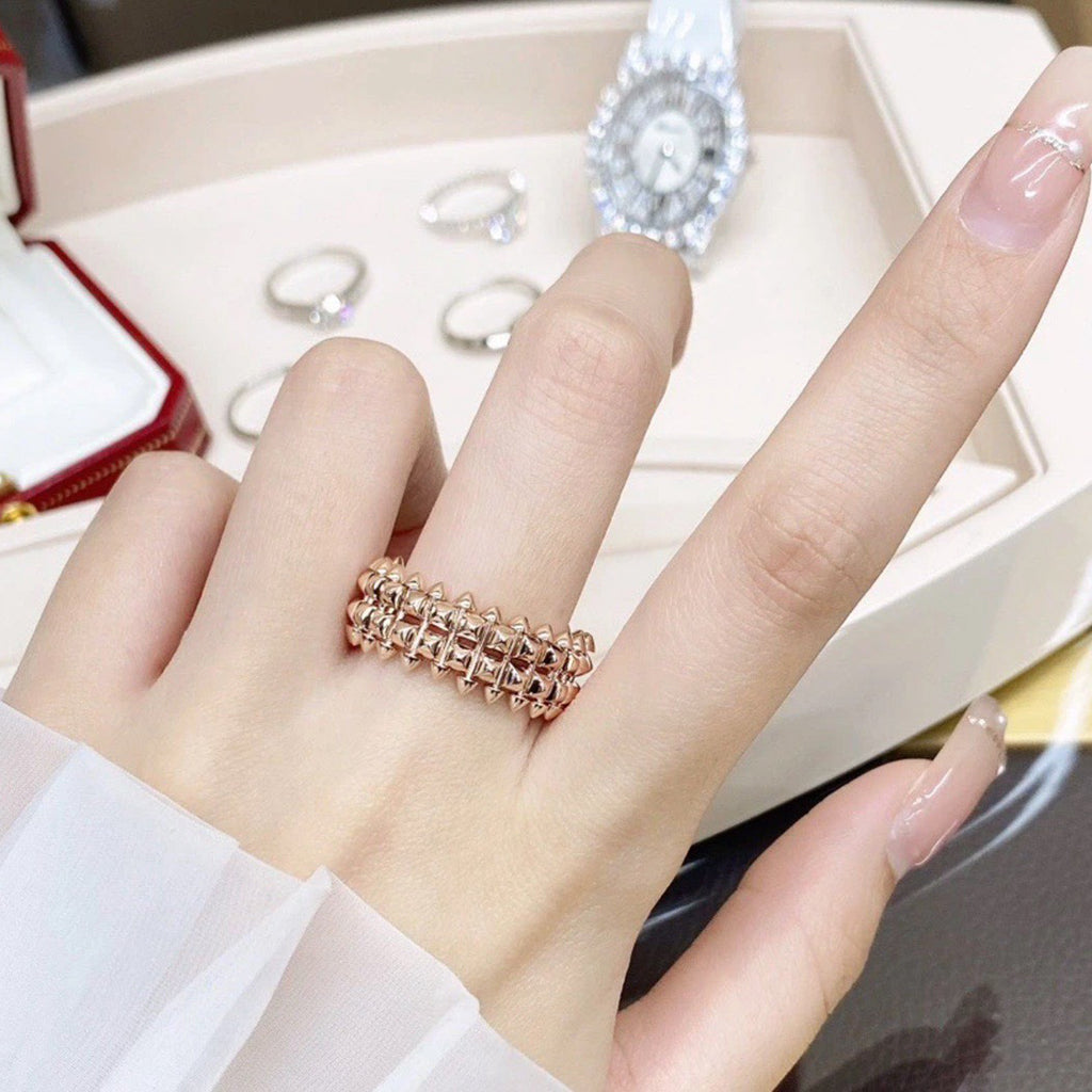 [Royal&Vicky]CLASH 9.2MM DOUBLE ROW RING