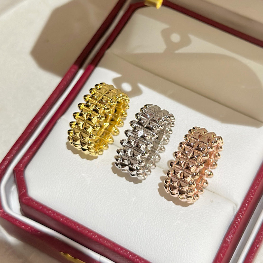 [Royal&Vicky]CLASH 9.2MM DOUBLE ROW RING