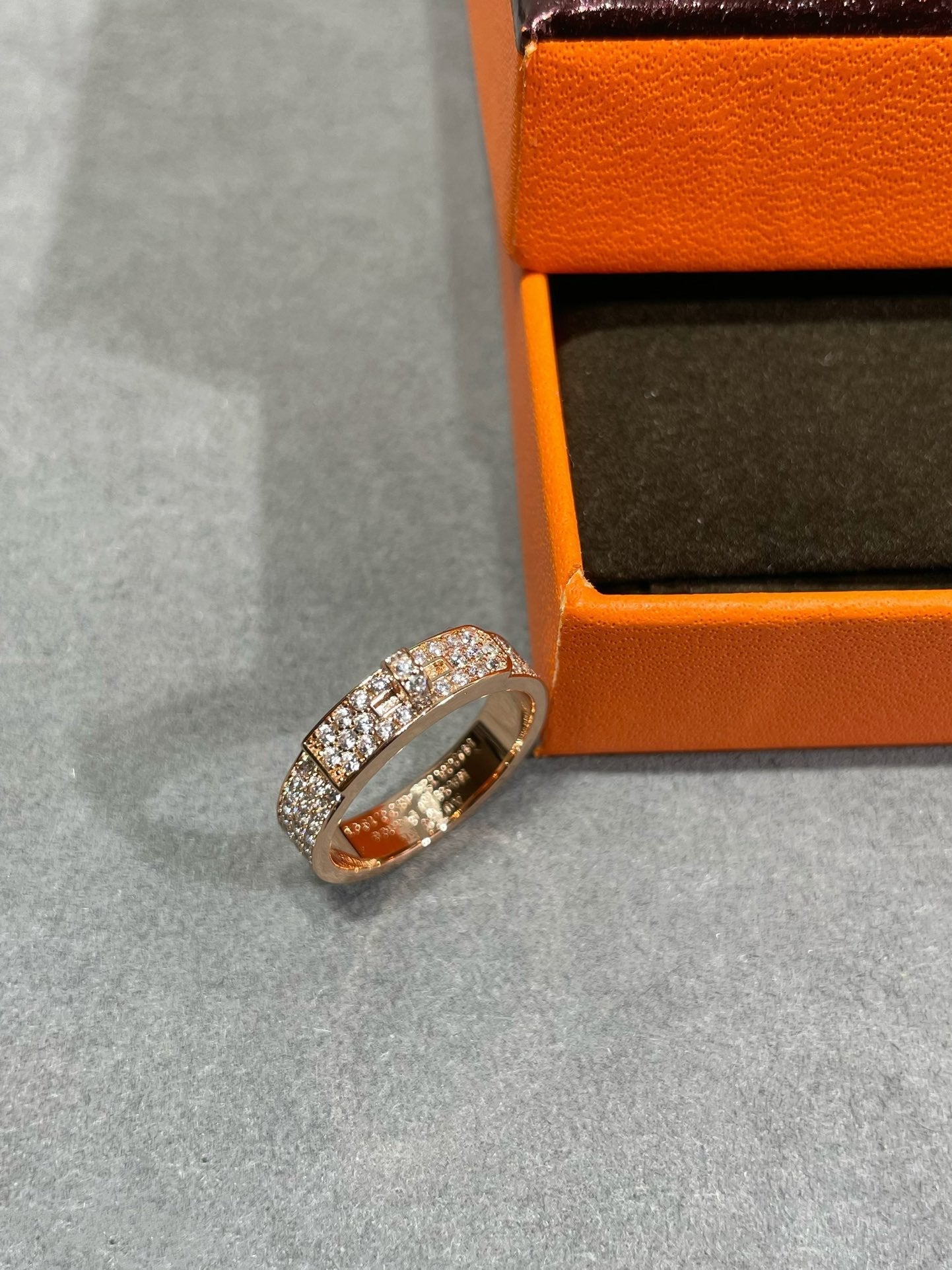 [LUXE]KELLY ROSÉGOLD DIAMANTRING