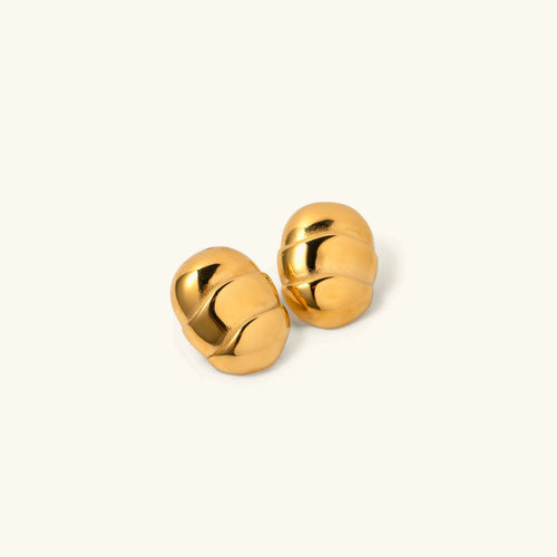 [Royal&Vicky]Willa Gold Earrings