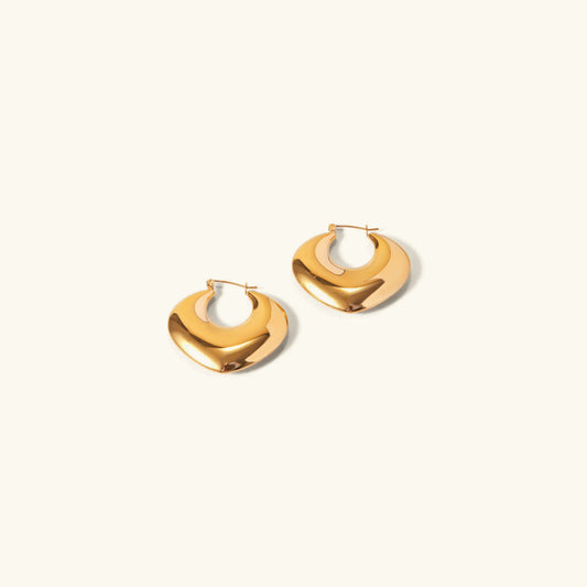 [Royal&Vicky]Fawn Gold Creolen
