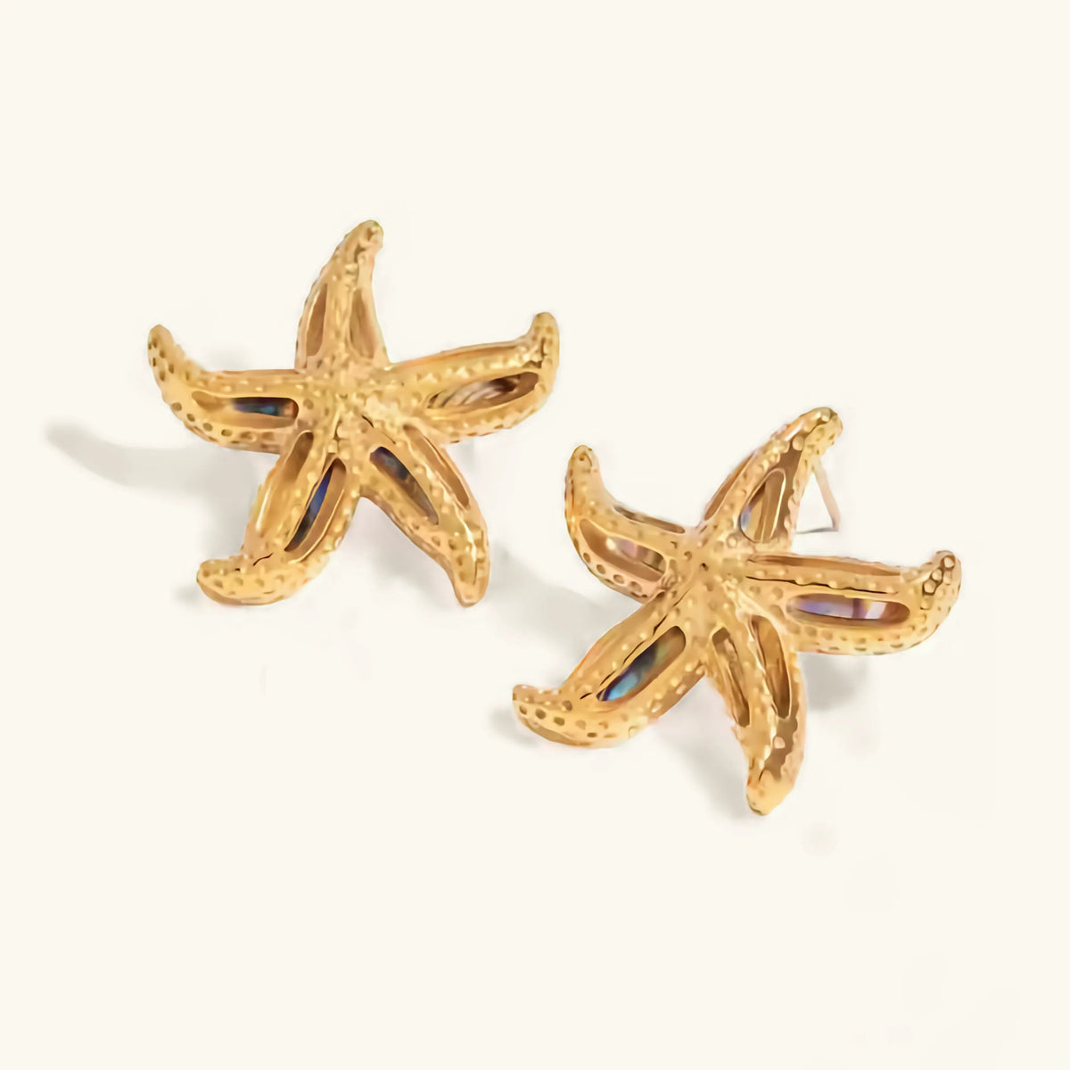 [Royal&Vicky]Aquatta Gold Starfish Earrings