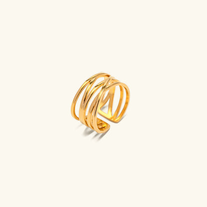 [Royal&Vicky]River Gold Ring