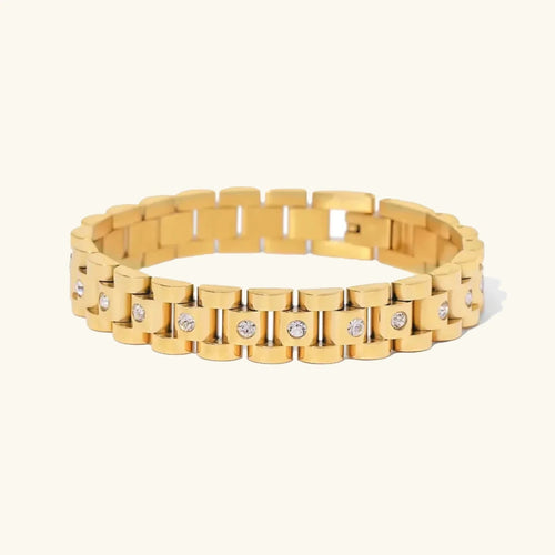 [Royal&Vicky]Gold-Uhrenarmband-Armband