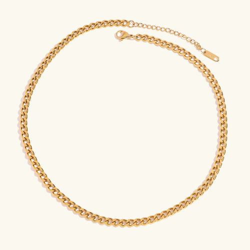 [Royal&Vicky]Ysolde Gold Chain Necklace