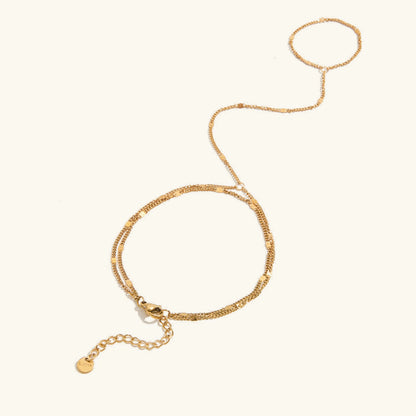 [Royal&Vicky]Mimi Golden Hand Chain