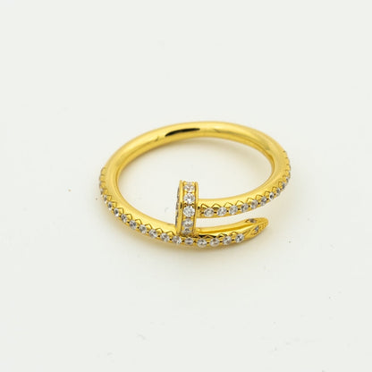 [LUXE]JUSTE RING 1,8 MM GOLD DIAMANTEN