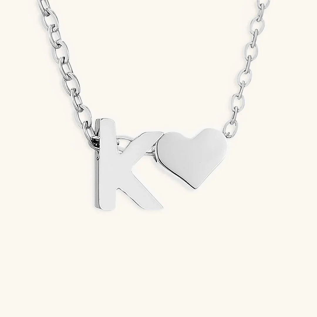 [Royal&Vicky]Ria Initial Letter Gold Necklace