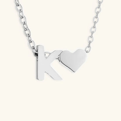[Royal&Vicky]Ria Initial Letter Gold Necklace