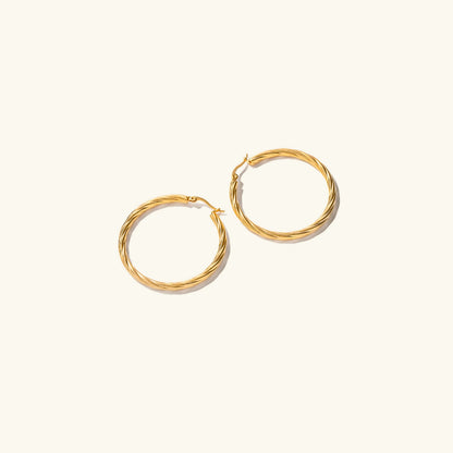 [Royal&Vicky]ゼフィ フープピアス
