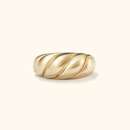 [Royal&Vicky]Lorelei Gold-Croissant-Ring