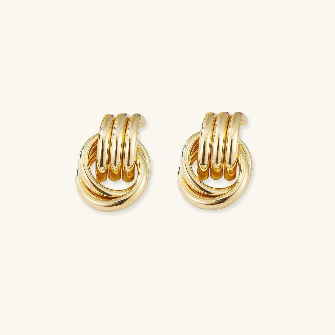 [Royal&Vicky]ルナ レイヤードフープピアス