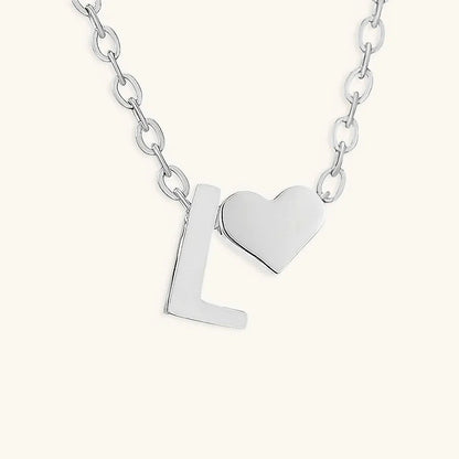 [Royal&Vicky]Ria Initial Letter Gold Necklace