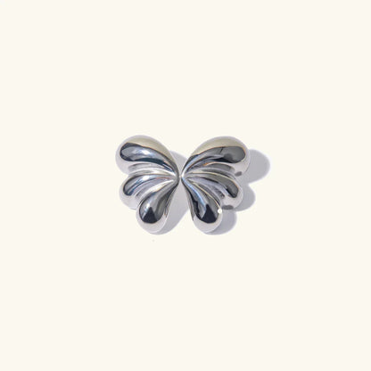 [Royal&Vicky]Liesel Gold Schmetterlings-Ohrringe