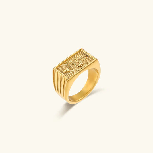 [Royal&Vicky]Miles Gold Ring
