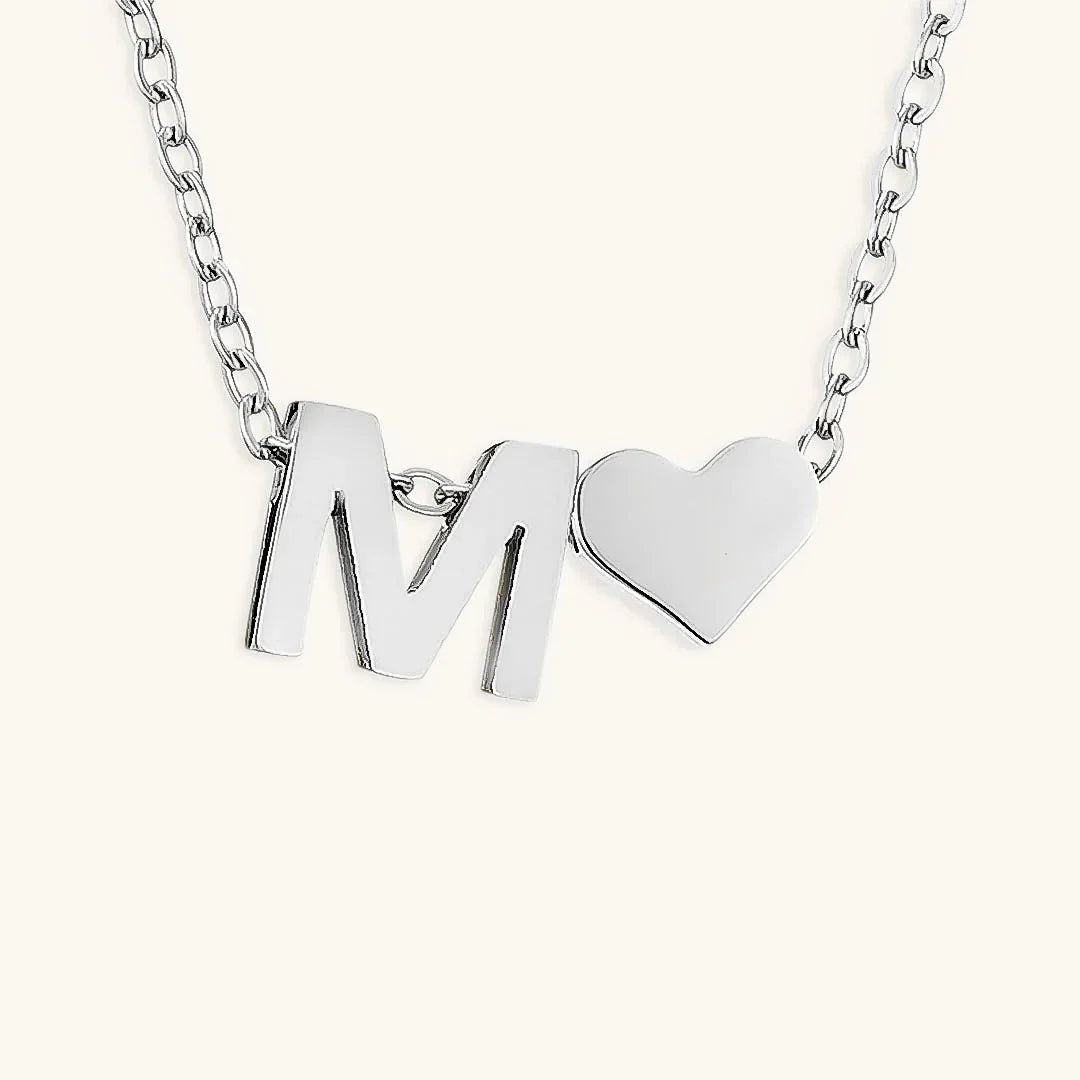[Royal&Vicky]Ria Initial Letter Gold Necklace