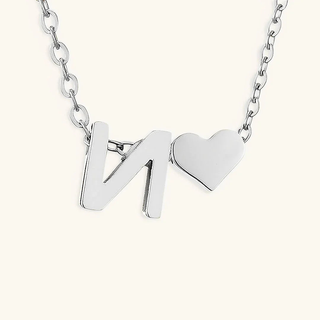 [Royal&Vicky]Ria Initial Letter Gold Necklace