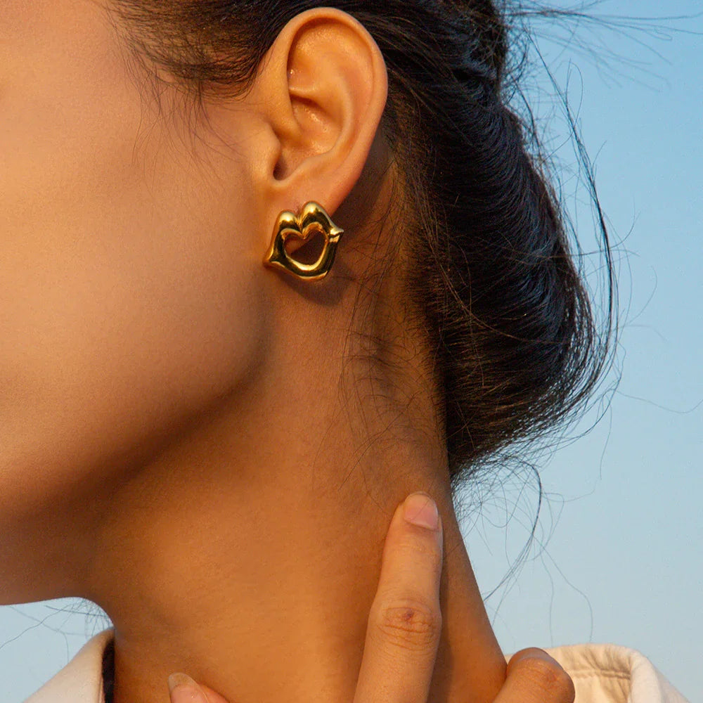 [Royal&Vicky]Odessa Gold Earrings